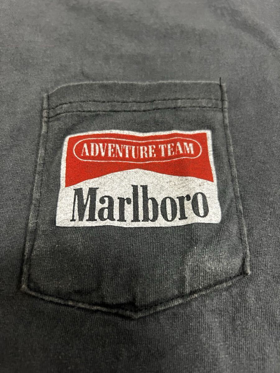 USA製 Marlboro マルボロ スネークパス ブラック 黒 L タバコ Snake Pass Tシャツ Tee 山田蓮 snakepass_画像4