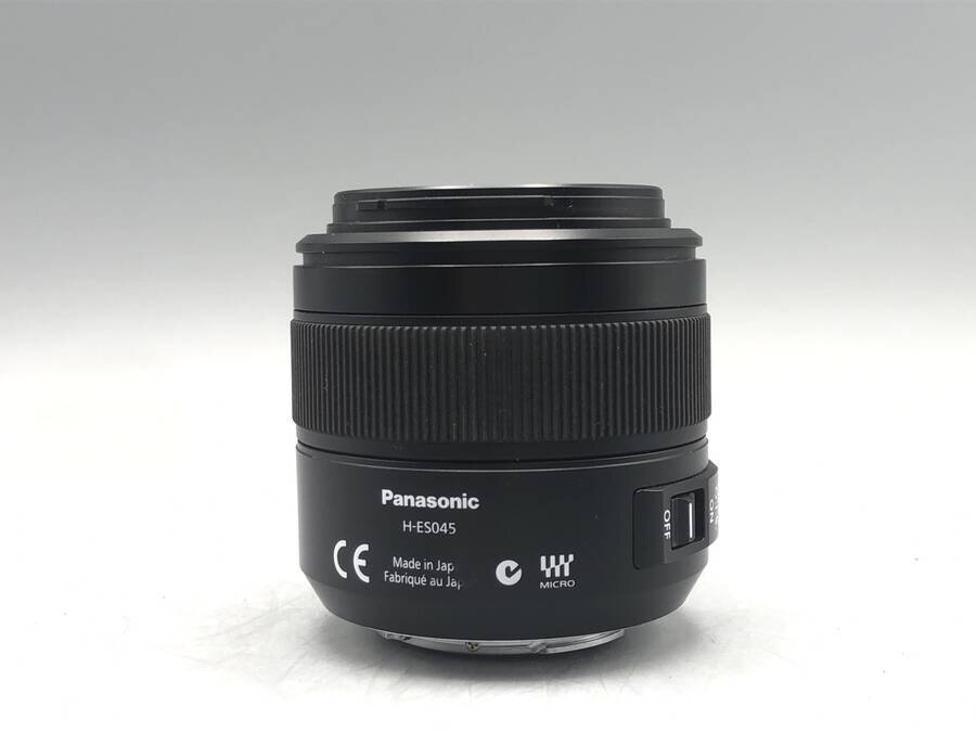 Panasonic LEICA DG MACRO-ELMARIT 1:2.8/45 LUMIX однообъективный зеркальный объектив # часть гарантия товар 