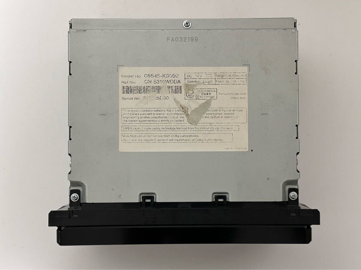 DAIHATSUダイハツ純正メモリーナビ NSZN-W64D Bluetooth/フルセグ/DVD/SD/CD/FM/AM/USB/iPod/VTR/CD録音_画像9