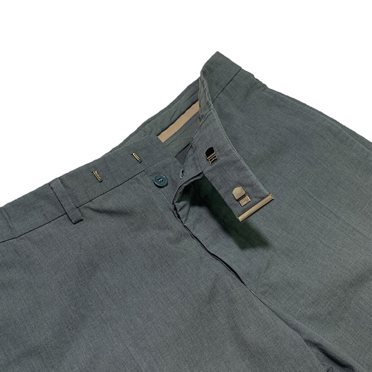 90s Helmut Lang メタルパーツ・テーパードパンツ_画像4