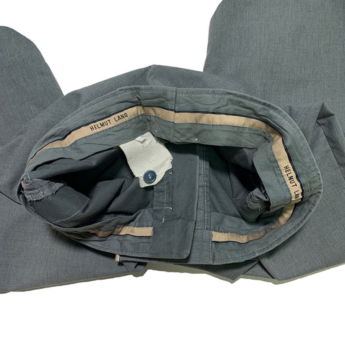 90s Helmut Lang メタルパーツ・テーパードパンツ_画像6