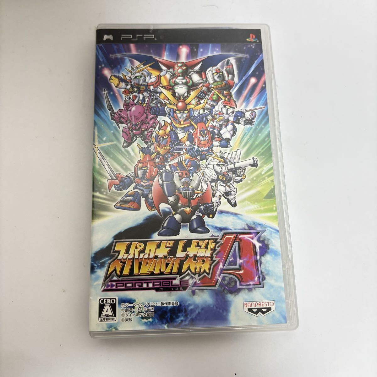 PSP スーパーロボット大戦A PORTABLE ポータブル プレイステーションポータブル_画像1