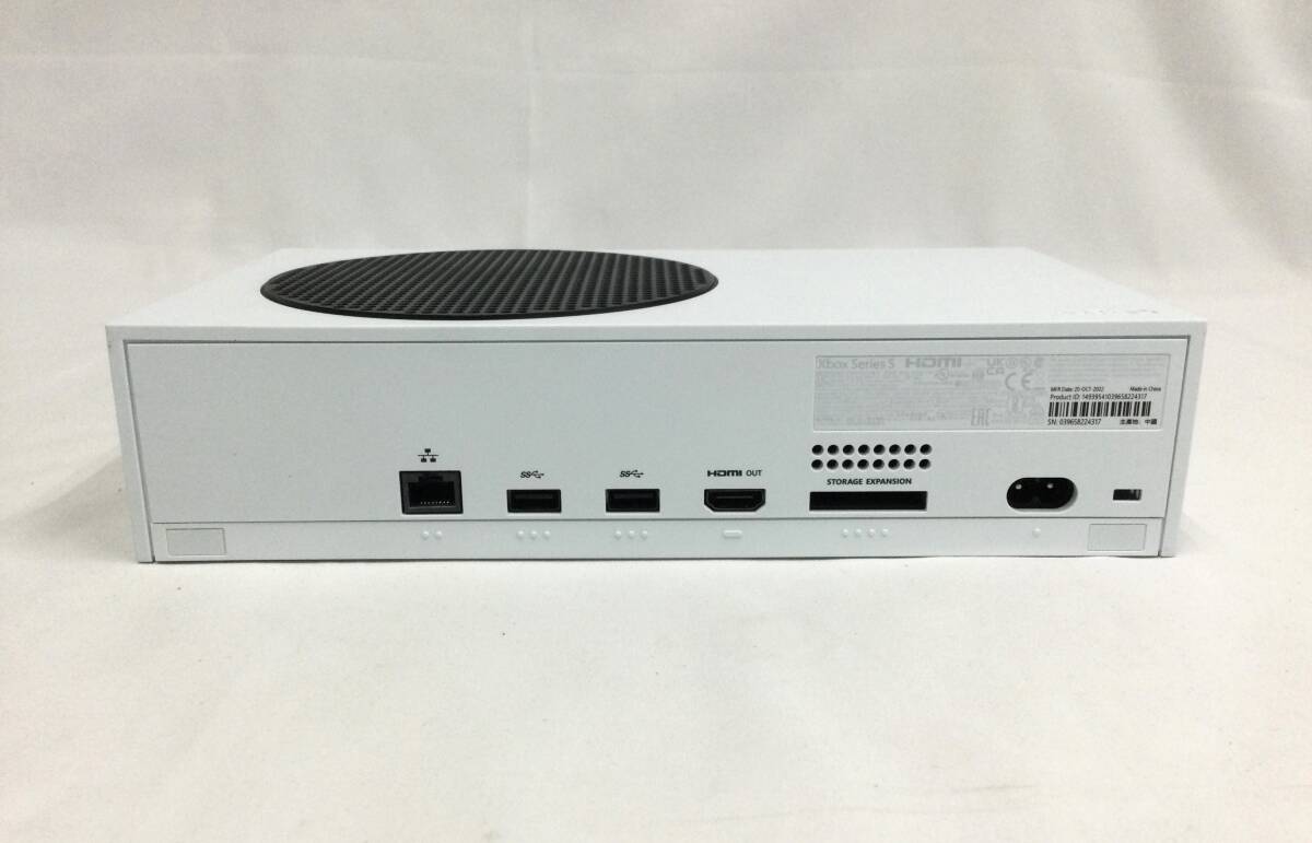 【GM7454/60/0】動作未確認のジャンク★Xbox Series S 本体★エックスボックス★シリーズS★マイクロソフト★Microsoft★ゲーム機★_画像5