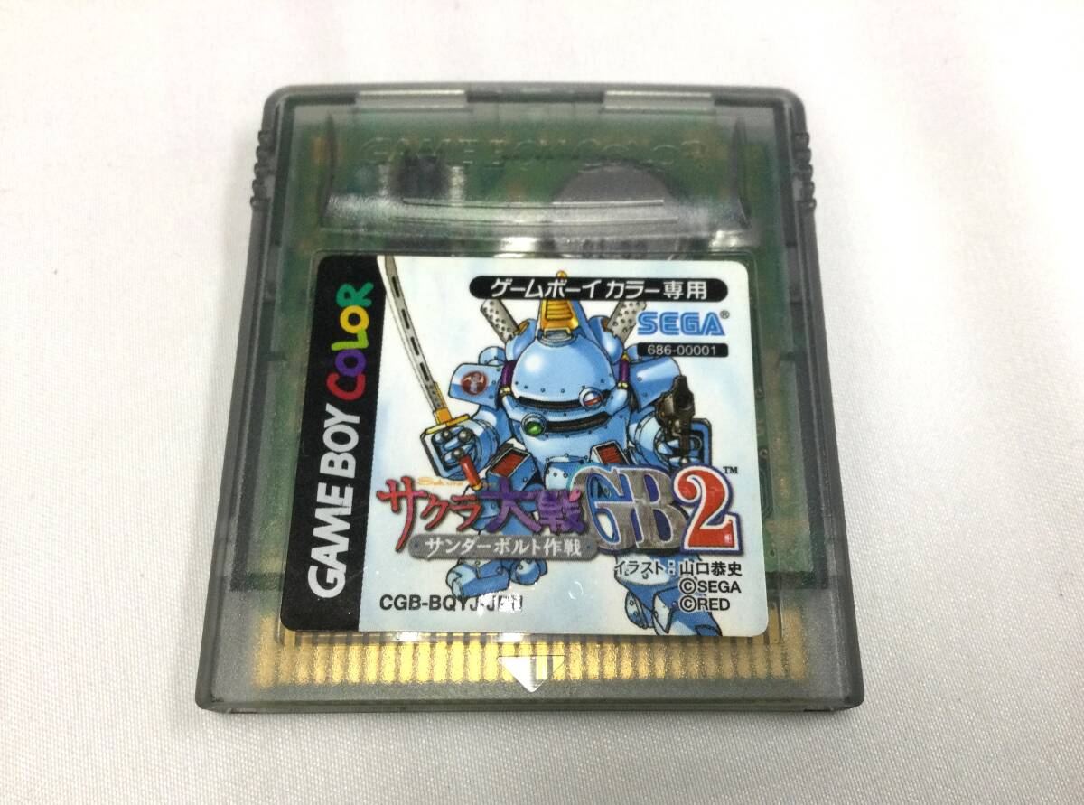 【GM7509/60/0】GBカラーソフト★サクラ大戦GB2 サンダーボルト作戦 (初回限定版)★ゲームボーイカラー★カセット★GAMEBOY★レトロゲーム_画像6