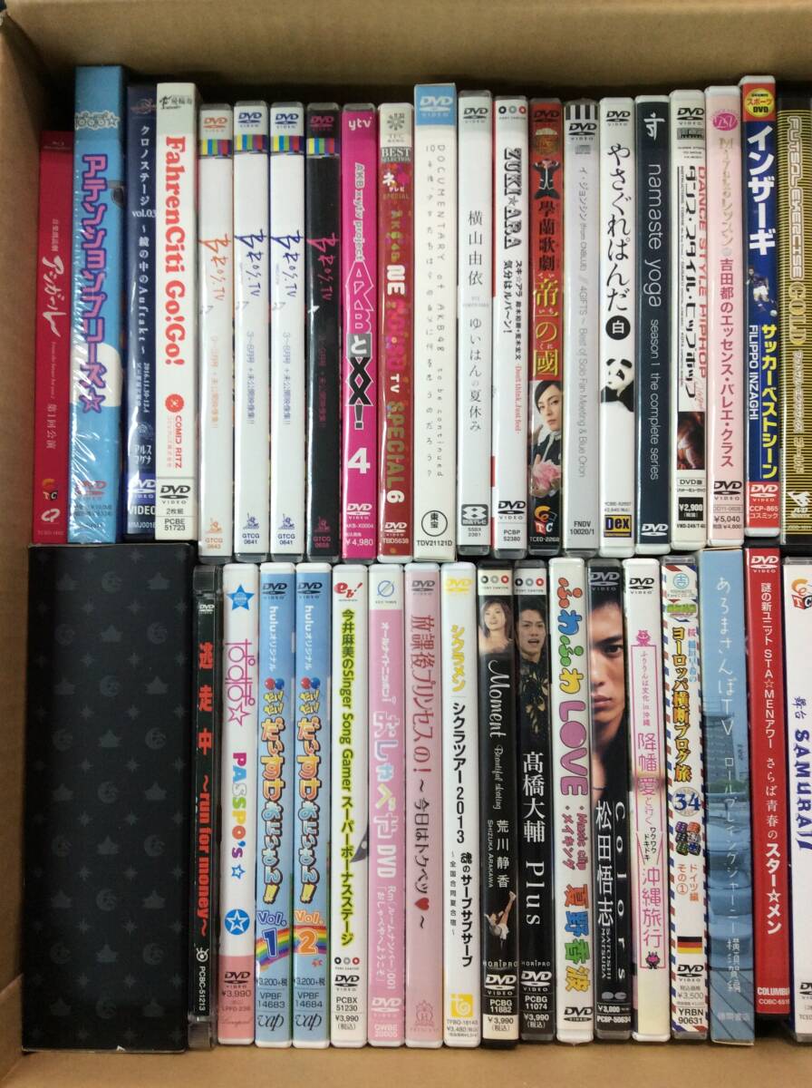 【C487/120/0】ジャンク★各種DVD★まとめ★合計69本前後★アイドル★スポーツ★バラエティ★松本人志 すべらない話★ジャルジャルタワー★_画像2