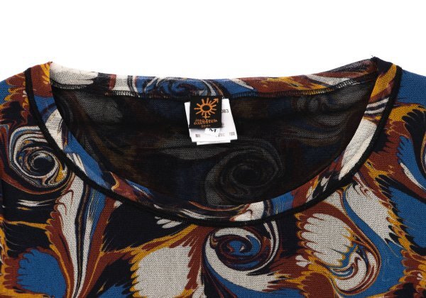  Jean-Paul Gaultier soleil Jean Paul GAULTIER SOLEIL носорог ke принт энергия сеть cut and sewn мульти- M [ женский ]