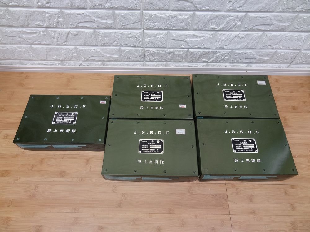 現状品③ モノクローム 1/35 レジンキット 5個まとめ 陸上自衛隊 73式小型トラック(新型) 高機動車 インターアライド 未組立 _画像1