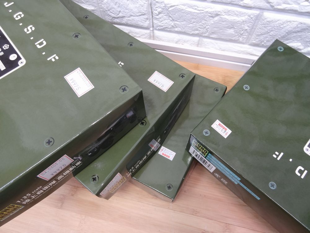 現状品③ モノクローム 1/35 レジンキット 5個まとめ 陸上自衛隊 73式小型トラック(新型) 高機動車 インターアライド 未組立 _画像9