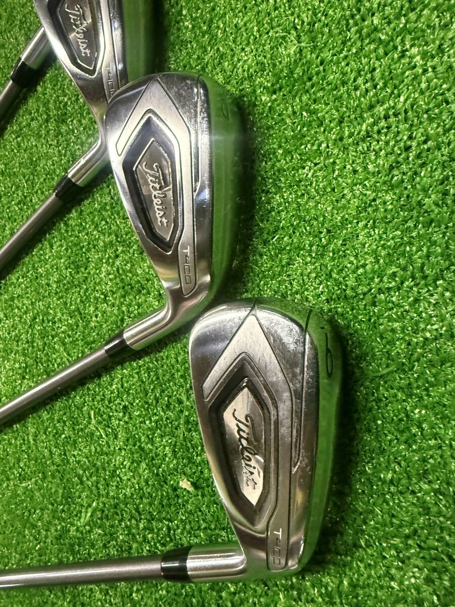 タイトリスト　Ｔ４００　中古セット 7 8 9 P 43 49 55 七本セット_画像6