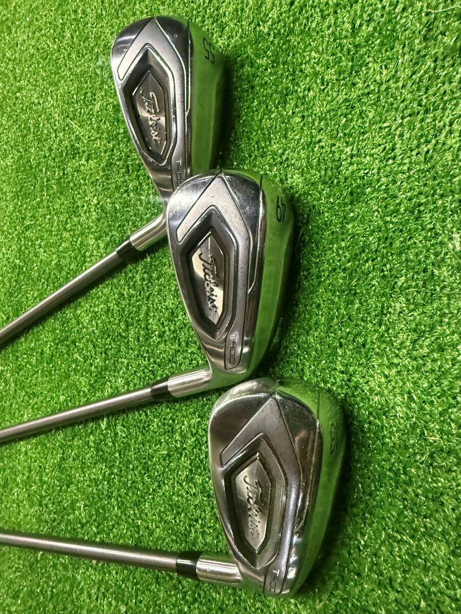 タイトリスト　Ｔ４００　中古セット 7 8 9 P 43 49 55 七本セット_画像7