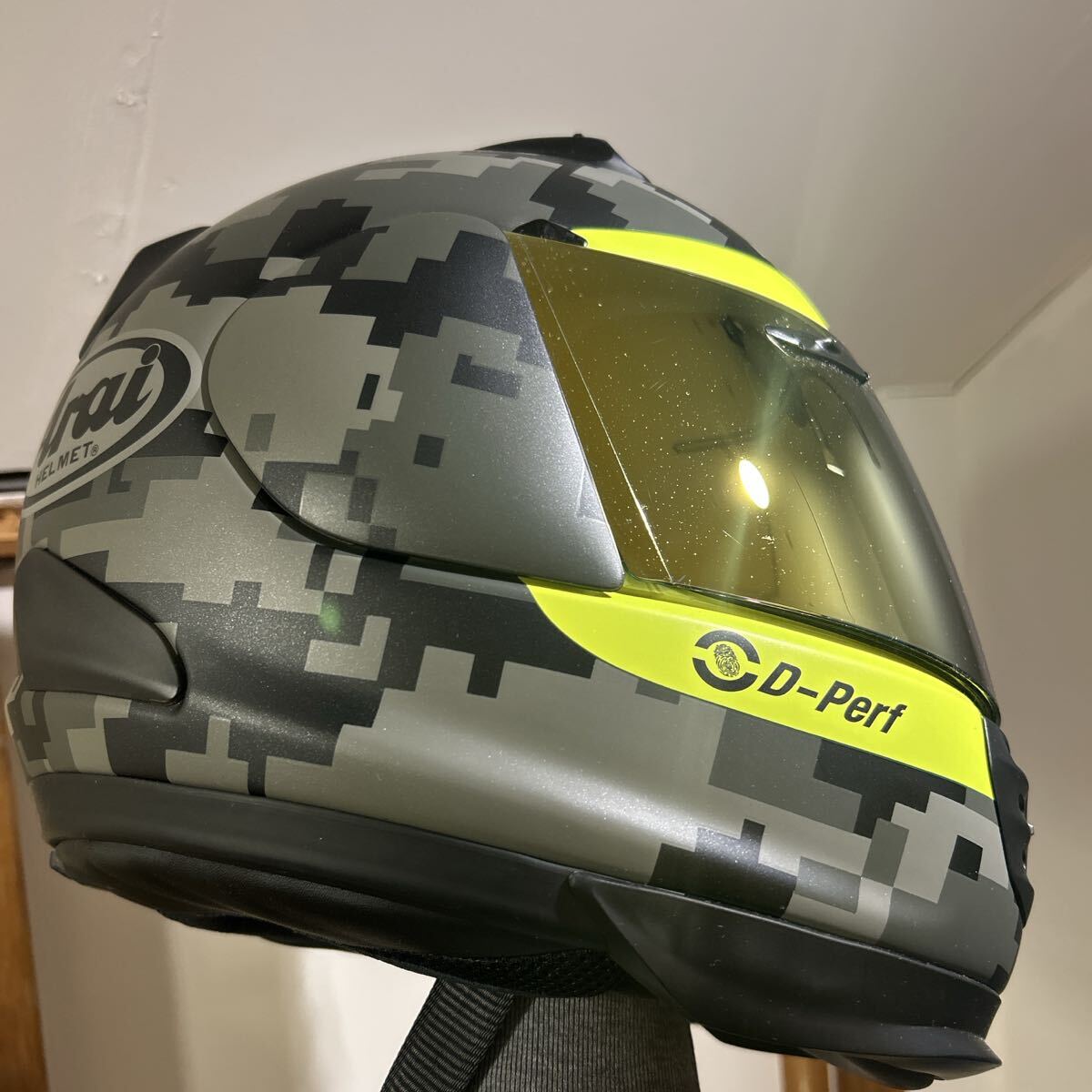 アライArai Rpide-IR mimeticヘルメット デジカモ Lサイズ_画像4