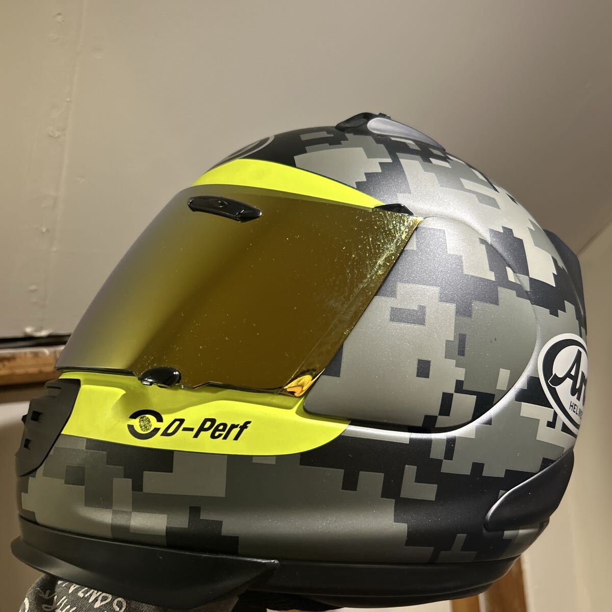 アライArai Rpide-IR mimeticヘルメット デジカモ Lサイズ_画像5