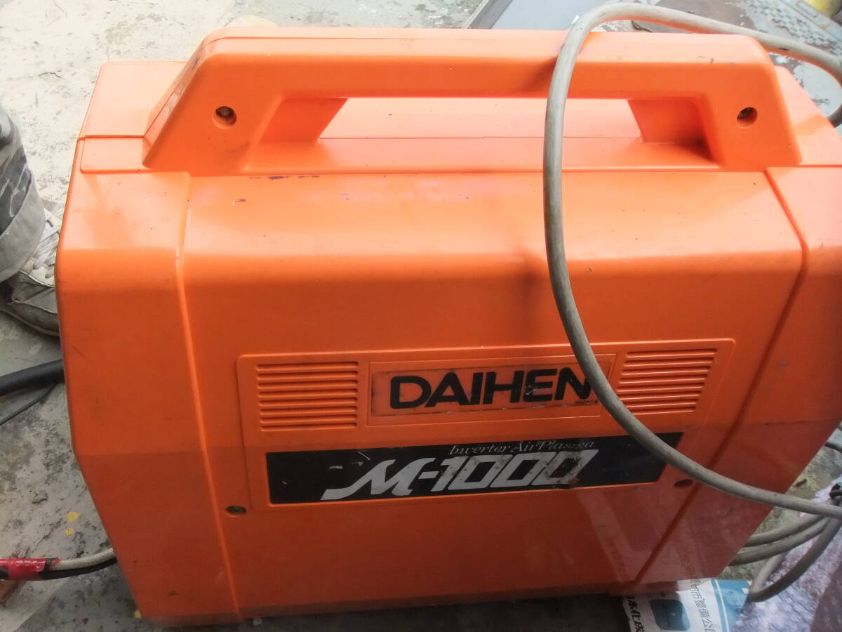 ★ダイヘンM-1000エアプラズマカッター修復整備済み★コンプレッサー内蔵100V仕様_画像6