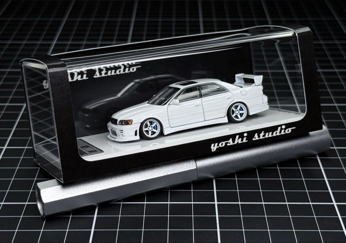 トミカリミテッドヴィンテージネオ LV-N224c トヨタ JZX100 チェイサー　改造　TRD SPORTS CHASER　ADVAN GT　yoshi studio 1/64_画像10