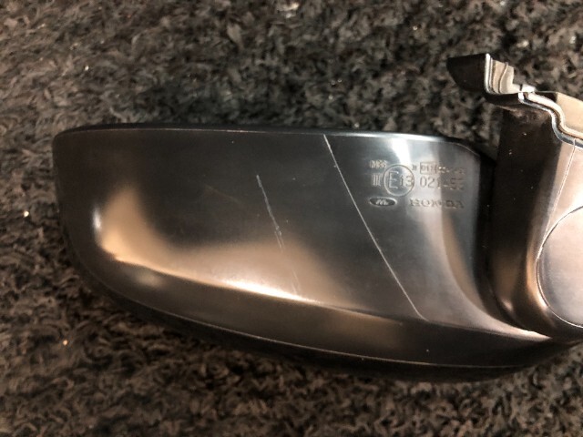 ホンダ フィット GE6 純正 左 ドアミラー サイドミラー 76258-TF0-J11 カプラ7ピン ウィンカー付 電動電格　NH731P 動作確認済_画像6