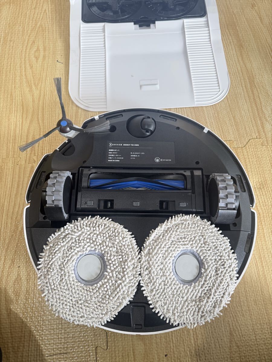ECOVACS エコバックス DEEBOT T50 OMNI ロボット掃除機 ★ジャンク品★-14_画像5