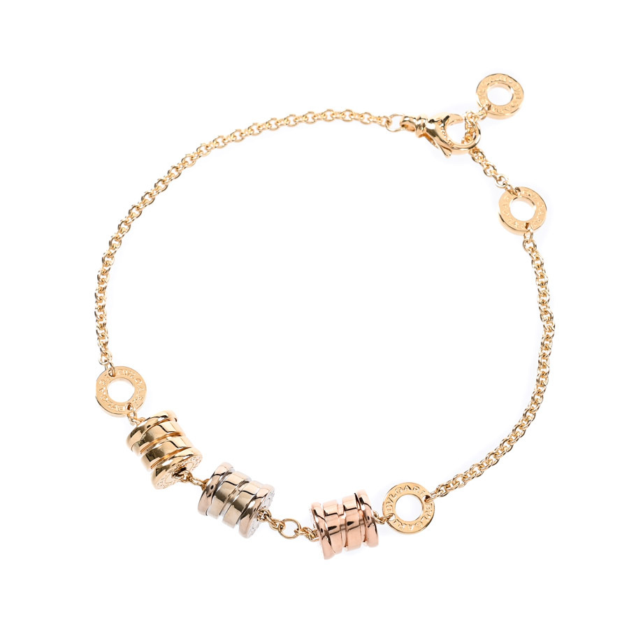  BVLGARY BZERO1 Element браслет цепь длина ( застежка .): примерно 18cm/ очарование : примерно W6.5xH7mm женский б/у A товар 