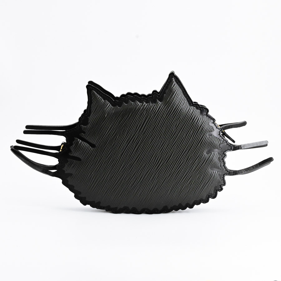 ルイヴィトン キャットポシェットチェーンショルダー ショルダーバッグ M53169 グレー レディース 中古B品_画像3