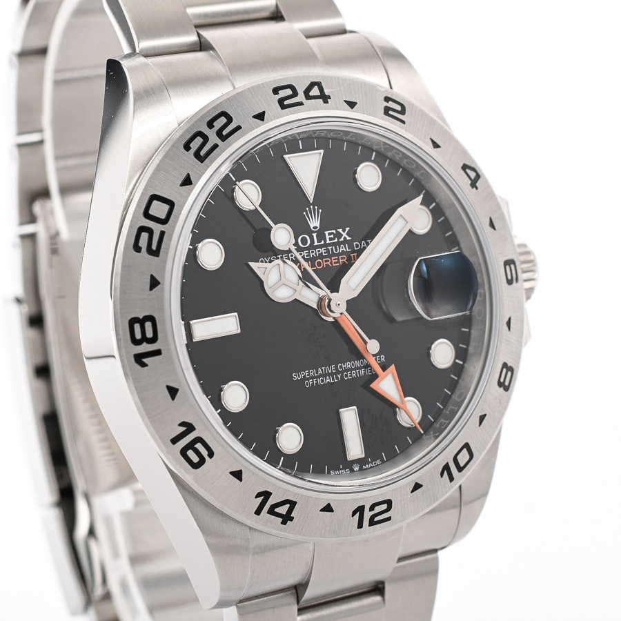 ロレックス エクスプローラー2 腕時計 226570 ランダム品番 ブラック メンズ 中古A品_画像4