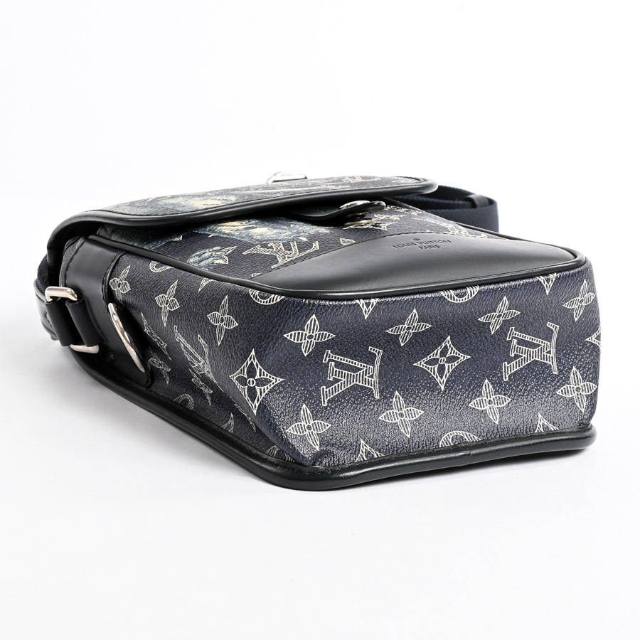 ルイヴィトン メッセンジャーBB ショルダーバッグ M54246 ネイビー メンズ 中古AB品_画像5