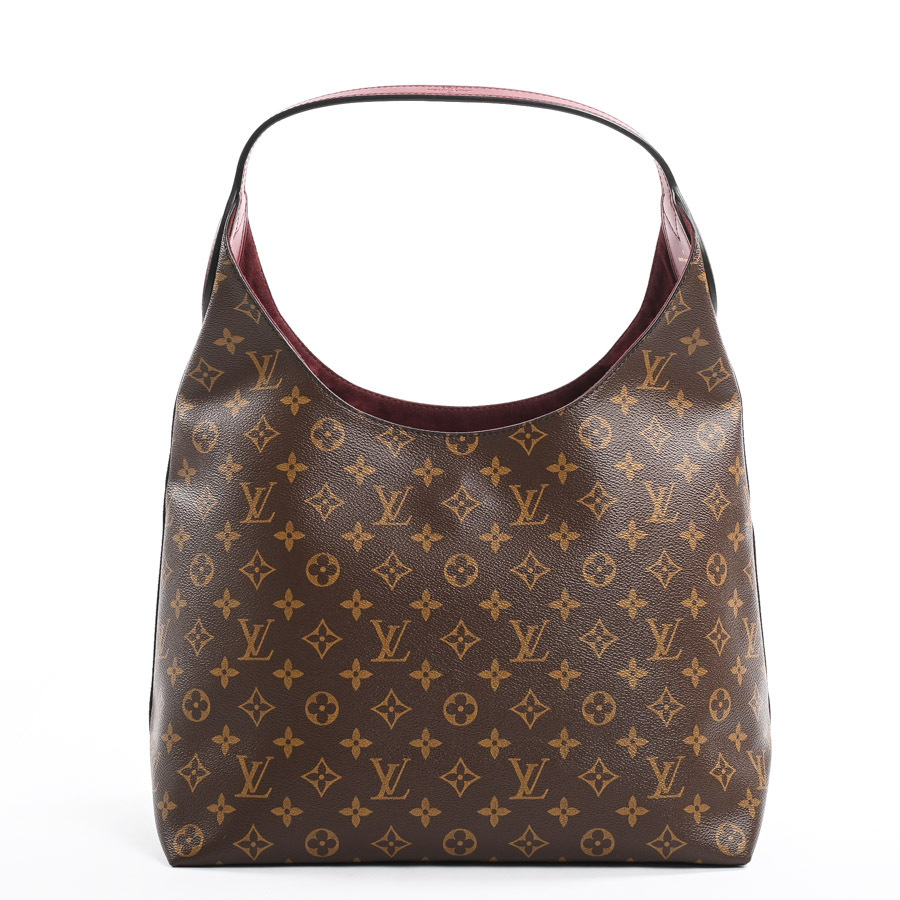  Louis Vuitton цветок сигнал bo- сумка на плечо M43547 бордо женский б/у A товар 