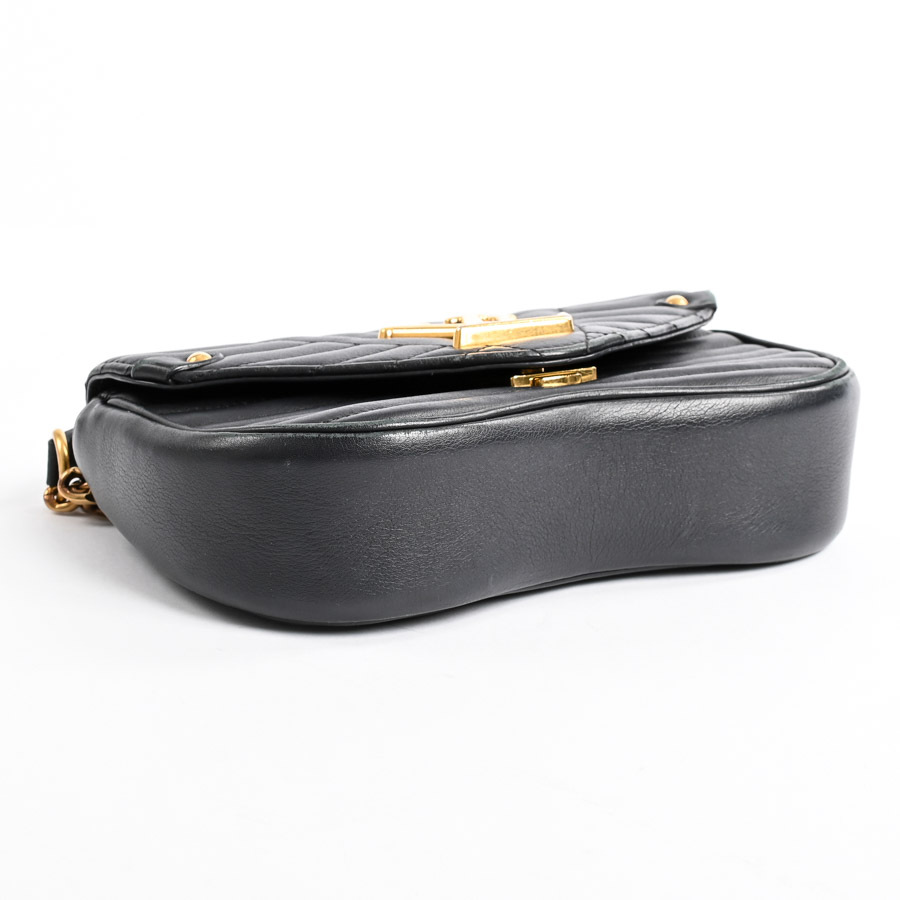  Louis Vuitton новый wave цепь сумка PM сумка на плечо M51683 черный женский б/у AB товар 