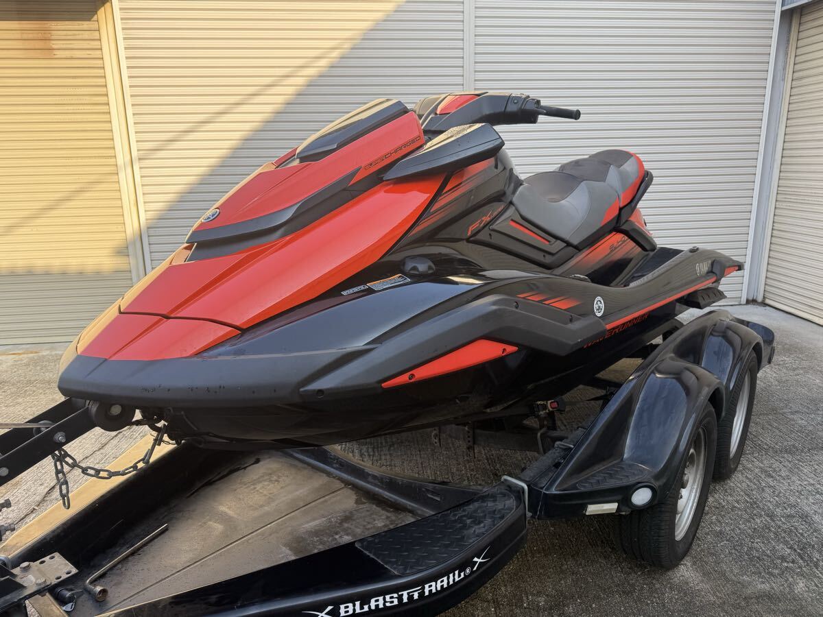 【大阪発】WING特選中古艇 YAMAHA ヤマハ マリンジェット FXリミテッド SVHO 2021年モデル アワー15h フルノーマル 極上美艇 室内保管 _画像3