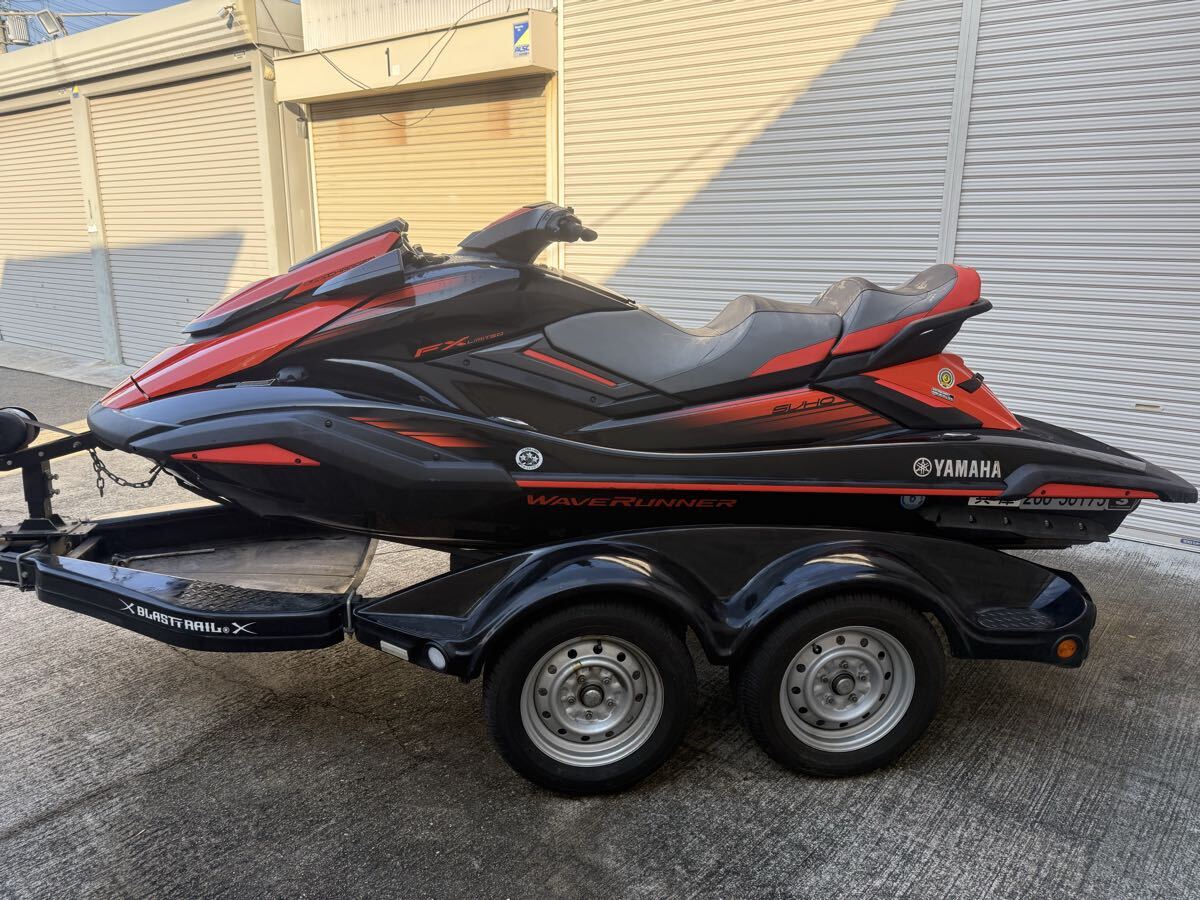 【大阪発】WING特選中古艇 YAMAHA ヤマハ マリンジェット FXリミテッド SVHO 2021年モデル アワー15h フルノーマル 極上美艇 室内保管 _画像4