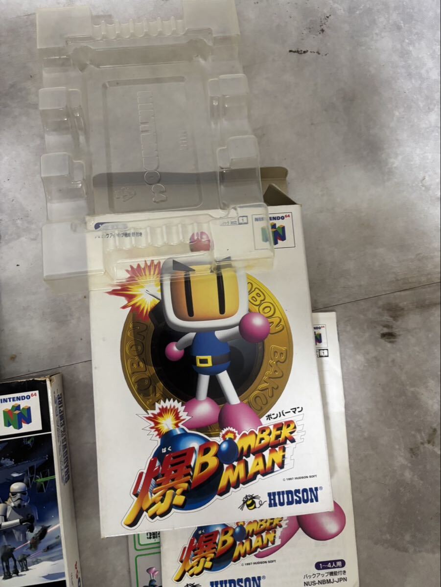 ジャンク品　Nintendo 任天堂　ニンテンドー64 ソフト　19本　まとめ　傷、汚れあり　ボンバーマンソフトなしたまごっち・マリオ・ポケモン_画像2