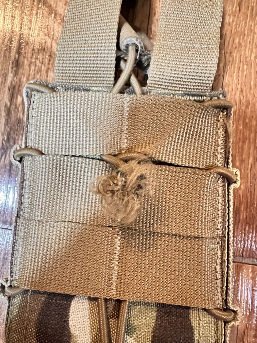 米軍実物 TYR Combat Adjustable マグポーチ マルチカム 米軍 マガジンポーチ crye lbt MSA M4_画像3