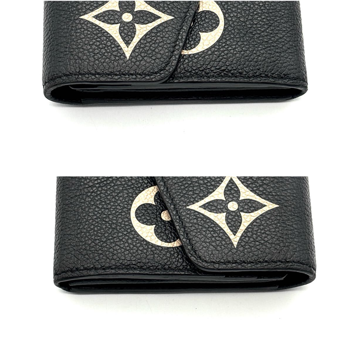 未使用級◆LOUIS VUITTON ルイヴィトン ポルトフォイユ サラ モノグラム アンプラント 長財布 バイカラー メンズ レディース_画像4