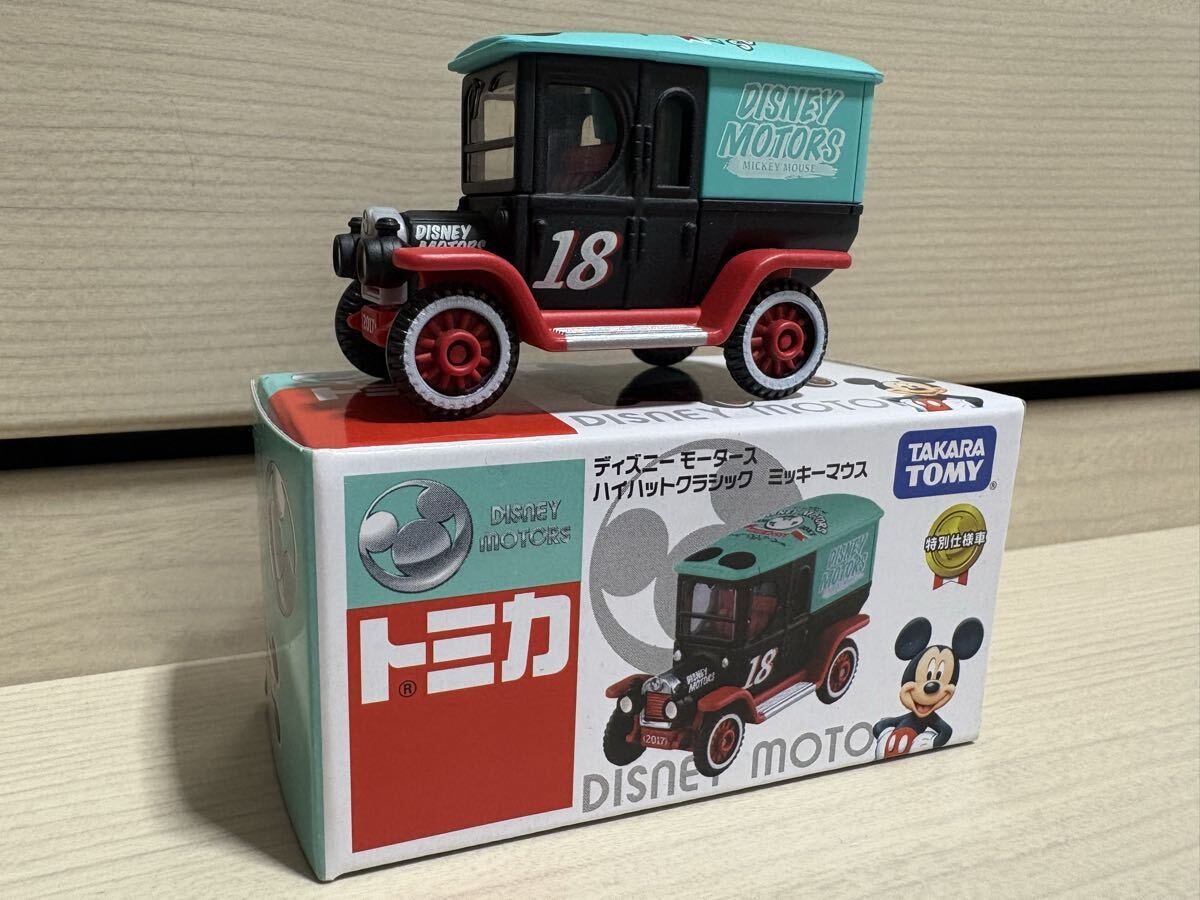 トミカ ディズニー モータース ハイハットクラシック ミッキーマウス ベトナム製 絶版 特別仕様車 第45回東京モーターショー開催記念_画像1