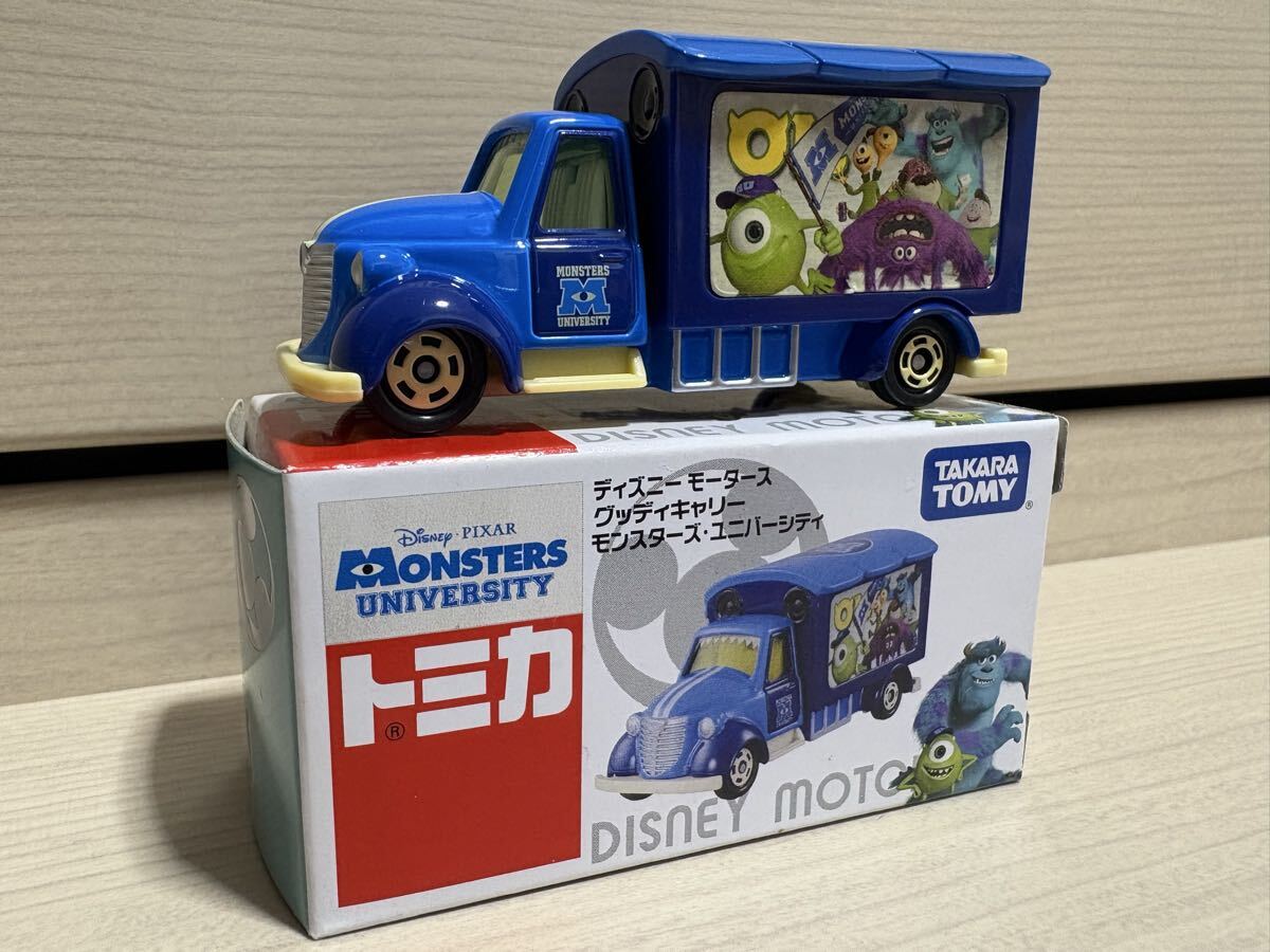 トミカ ディズニー モータース グッディキャリー モンスターズ・ユニバーシティ ベトナム製 絶版_画像1