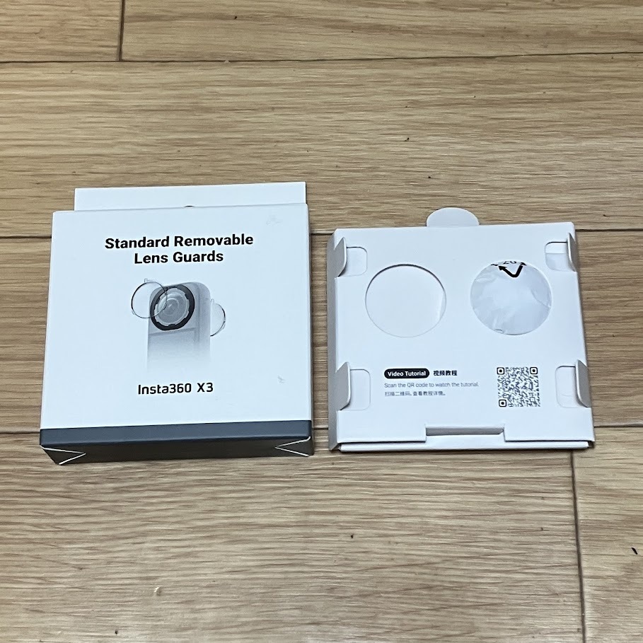 Insta360X3 レンズガード付き（交換用1枚あり）_画像3