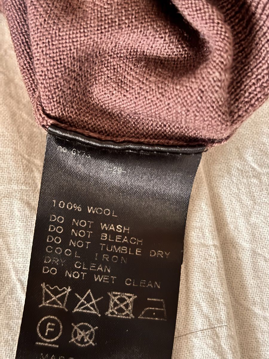 ∞ IENA イエナ ALBA Vネック　カーディガン ニュアンス　パープルグレー　ウール　ニット　プルオーバー　羽織り　∞_画像10