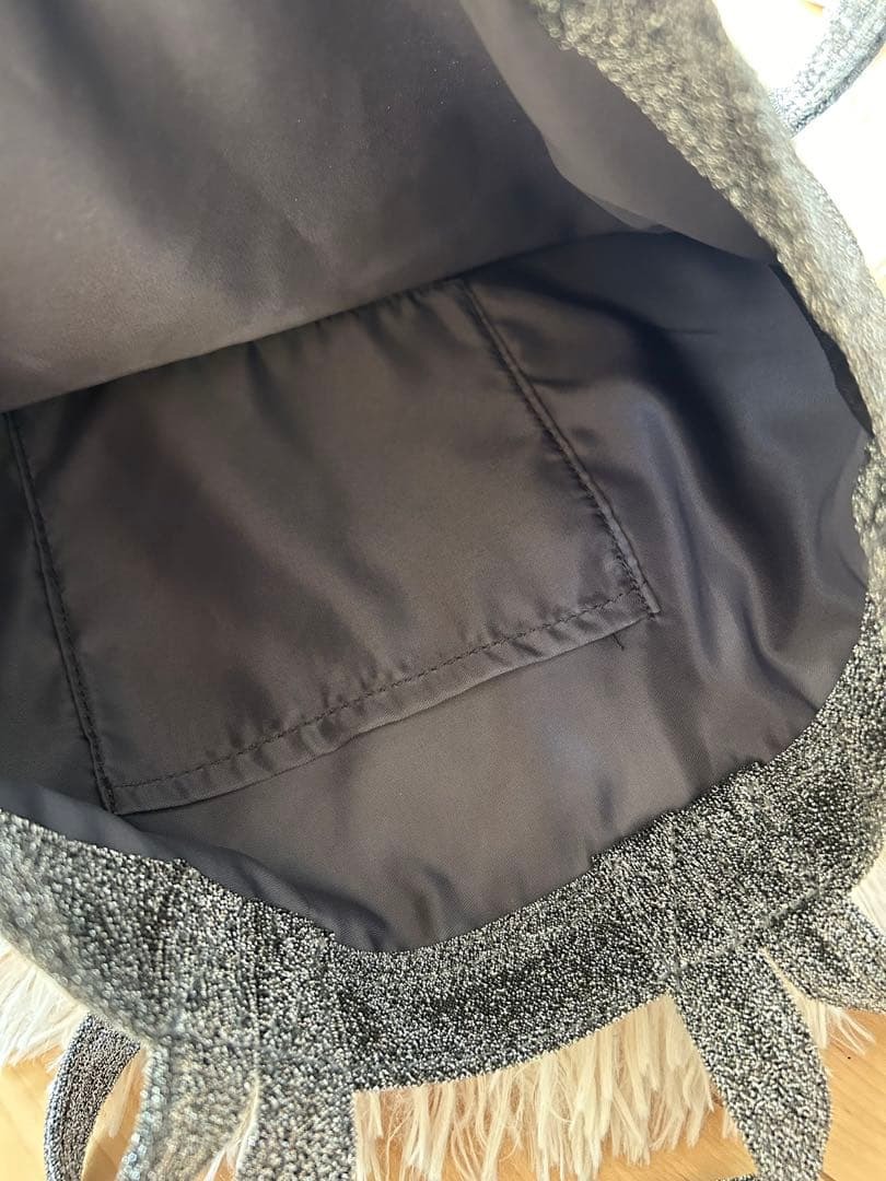 スヌーピー ラメフラットトート ピーナッツ_画像3