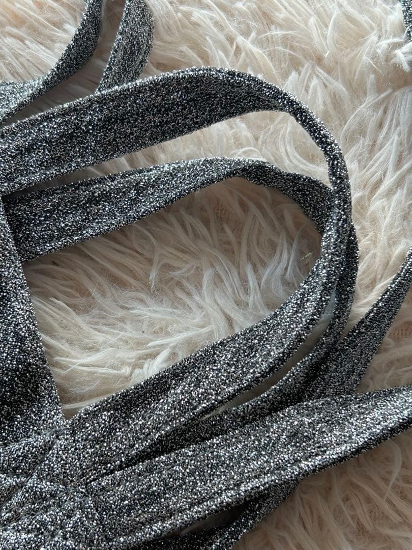 スヌーピー ラメフラットトート ピーナッツ_画像9