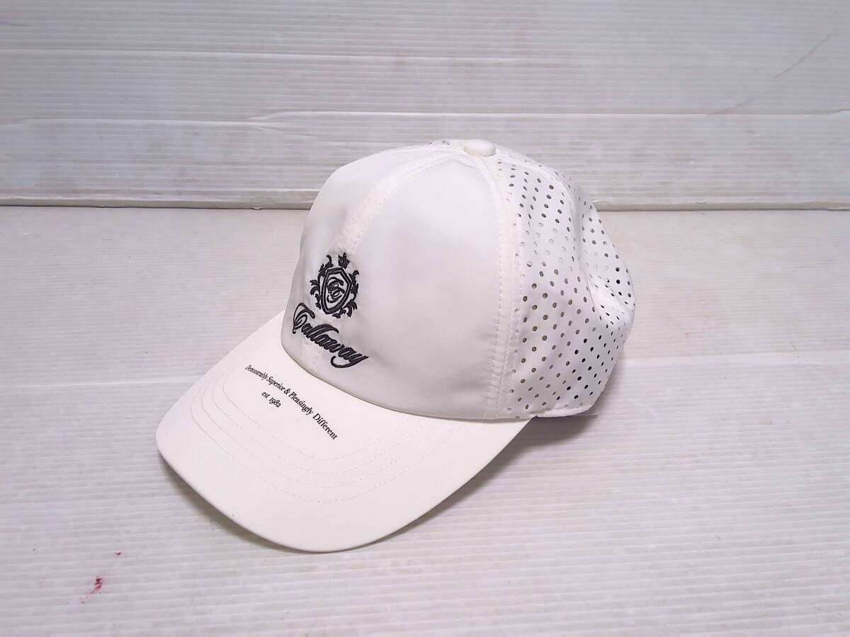 キャロウェイ テーラーメイド PING ゴルフ キャップ 3点セット ホワイト・ホワイト・ブラック　日本仕様　新品　(16)_画像2