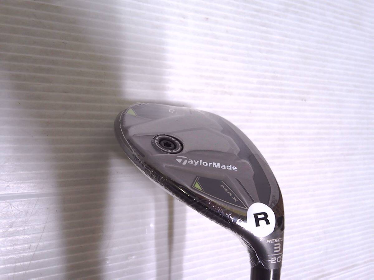テーラーメイド　Qi35 MAX レスキュー #3 (20.0°)　純正Diamana Blue TM60(R)　H/C有　日本仕様　新品_画像1