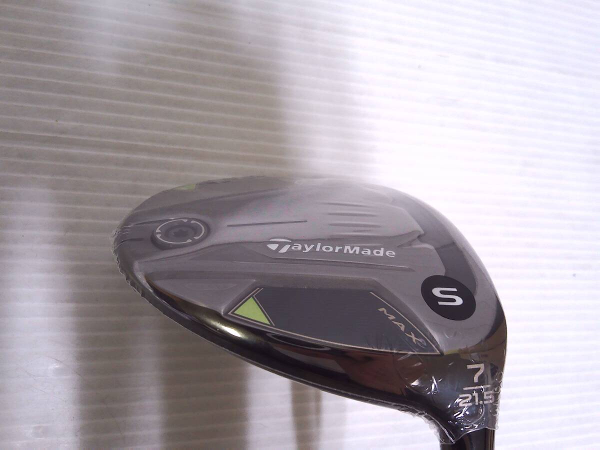 テーラーメイド　Qi35 MAX フェアウェイウッド #7 (21.5°)　純正Diamana Blue TM50(S)　H/C有　日本仕様　新品_画像1