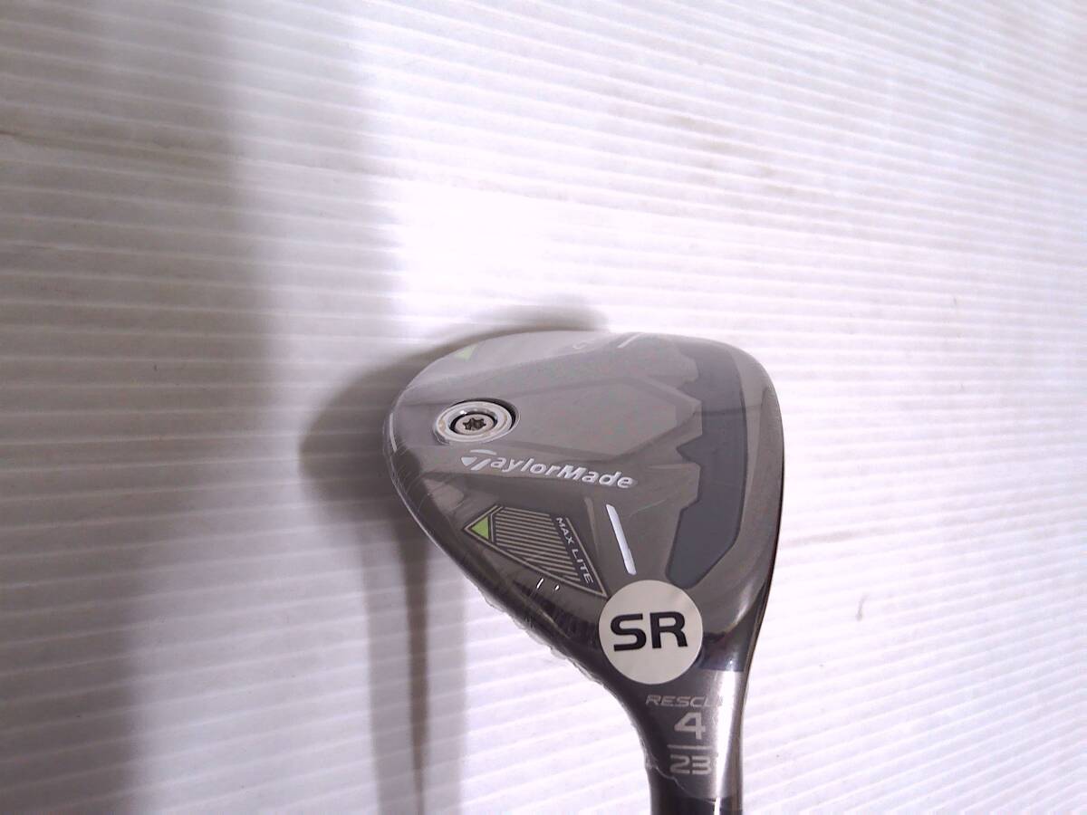 テーラーメイド Qi35 MAX LITE レスキュー #4 (23.0°) 純正Air Speeder TM(SR) H/C有 日本仕様 新品_画像1