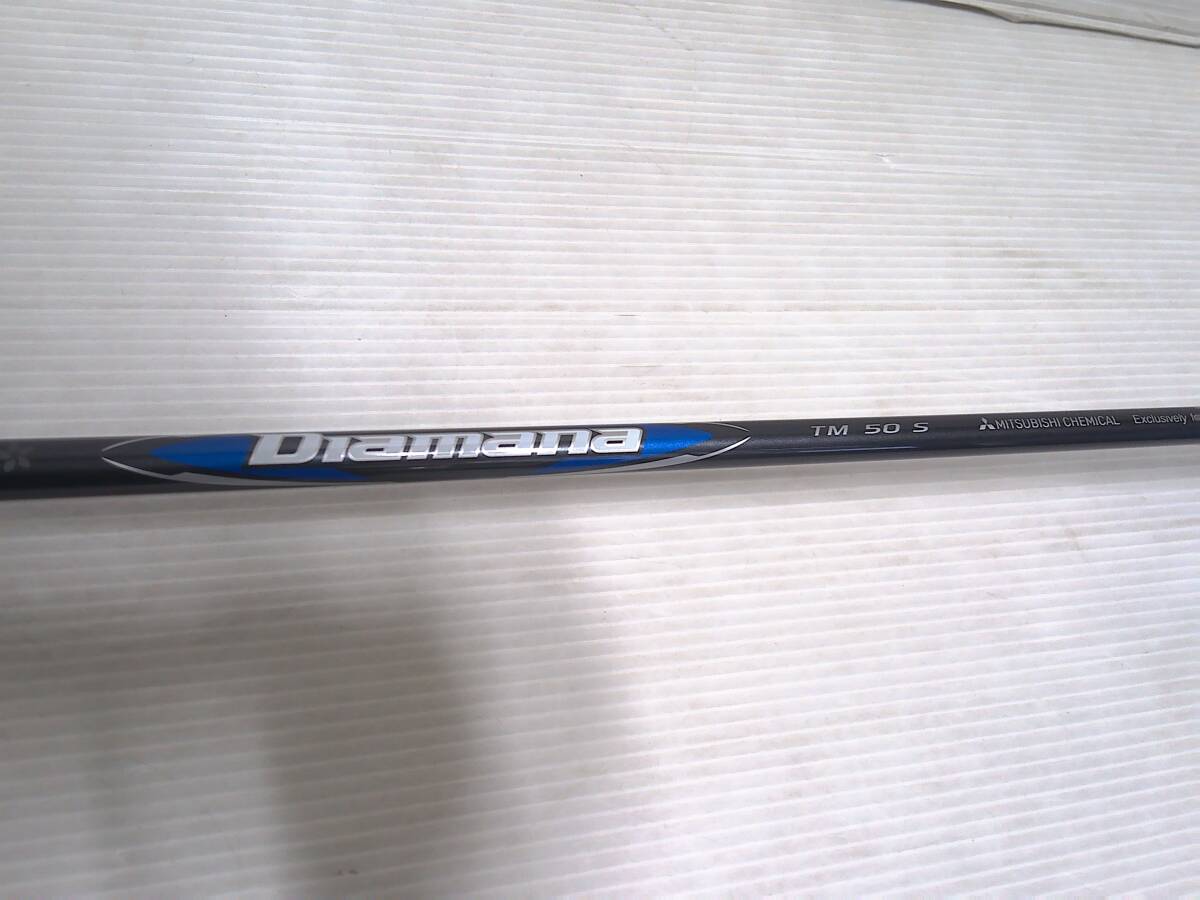 テーラーメイド　Qi35 MAX ドライバー 9.0°　純正Diamana Blue TM50(S)　H/C有　日本仕様 新品 (6)_画像3