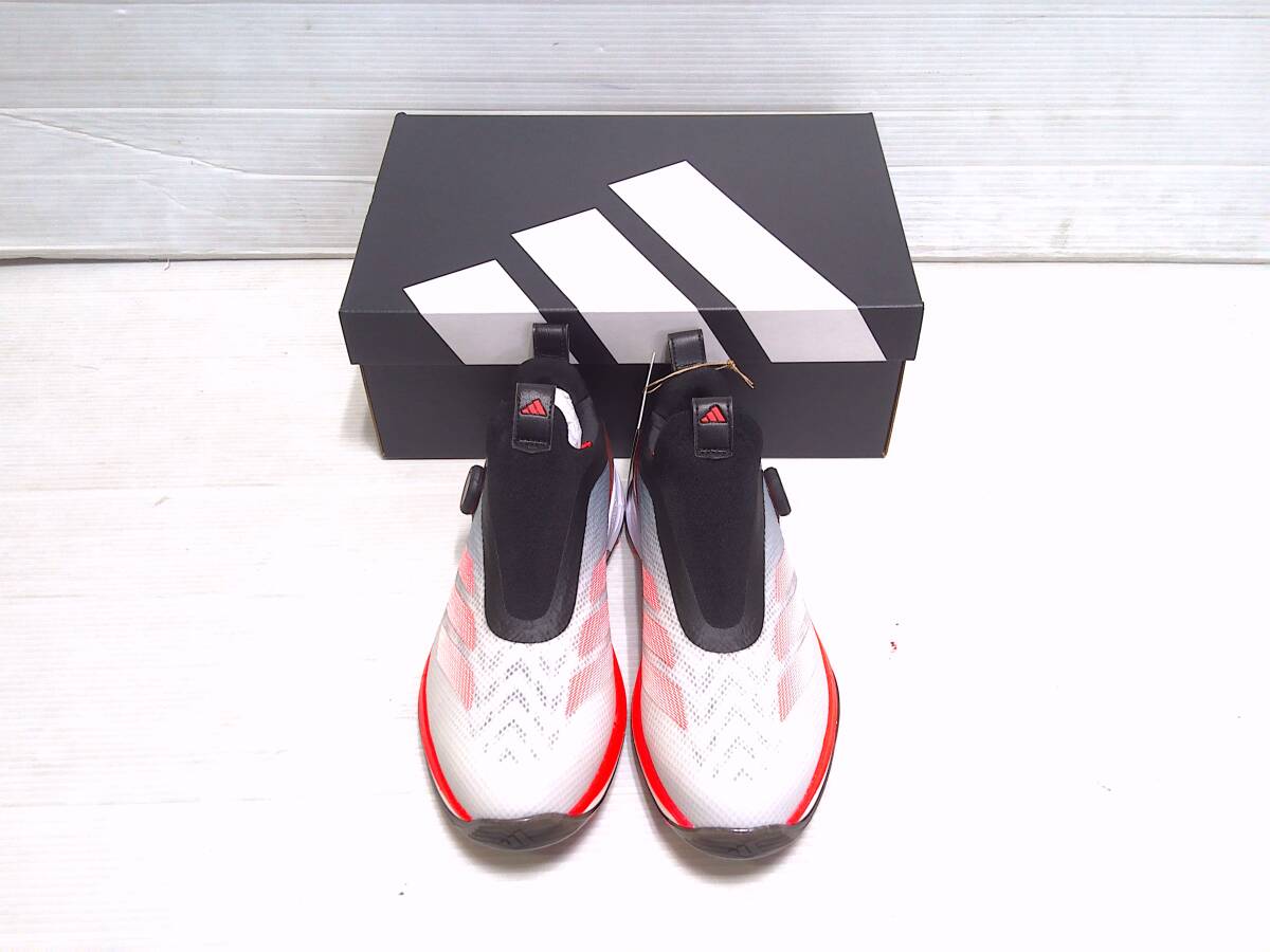 アディダス　ゴルフシューズ　アディゼロ ZG BOA　IH9896　25.0cm　ホワイト/レッド/ブラック　日本仕様　新品　_画像1