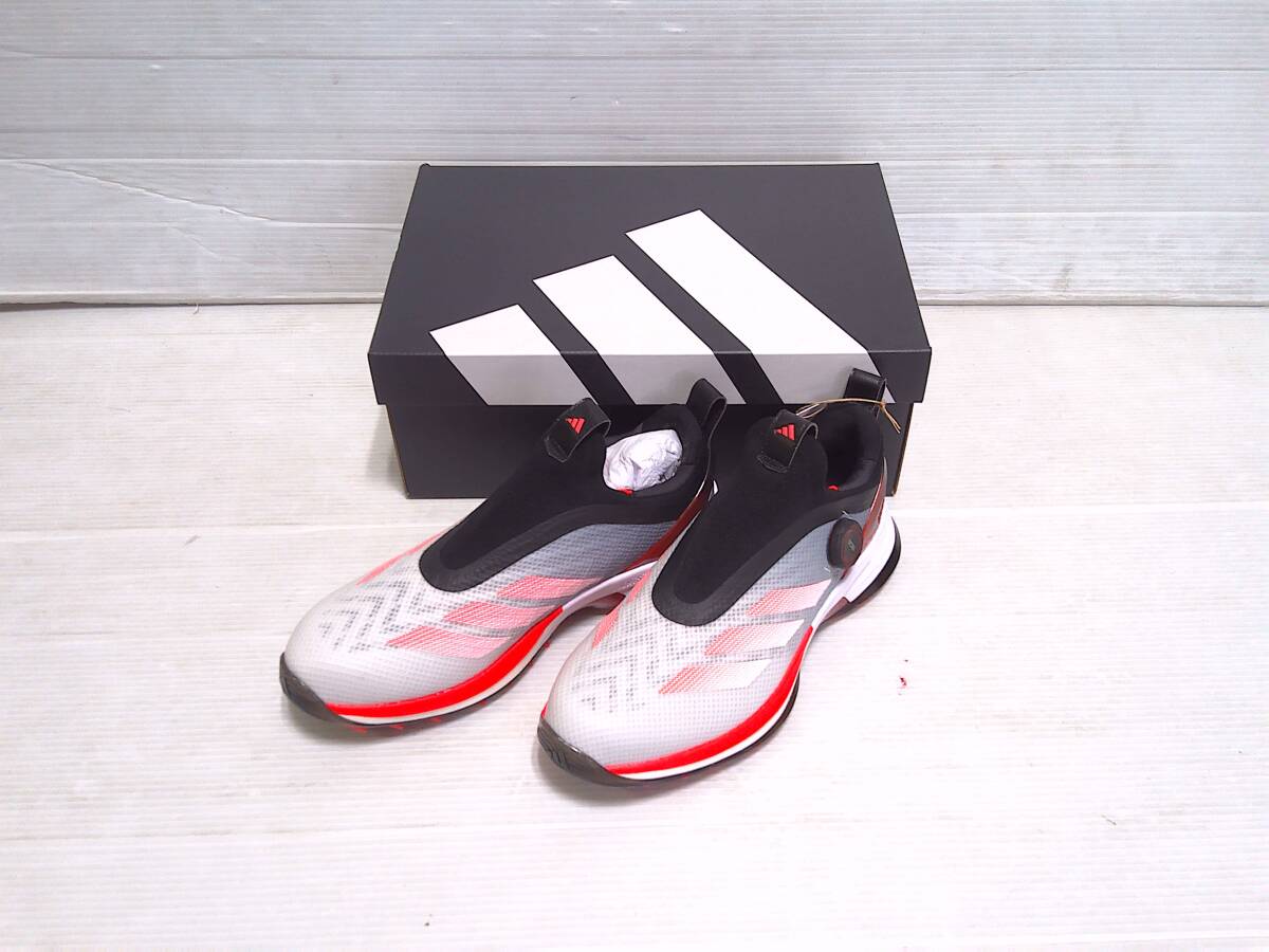 アディダス　ゴルフシューズ　アディゼロ ZG BOA　IH9896　25.5cm　ホワイト/レッド/ブラック　日本仕様　新品　_画像2