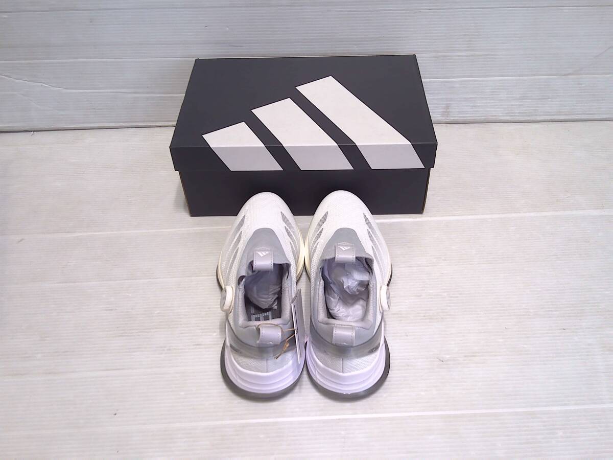 アディダス　ゴルフシューズ　アディゼロ ZG BOA　IH3357　25.0cm　ホワイト/シルバー/グレー　日本仕様　新品_画像3