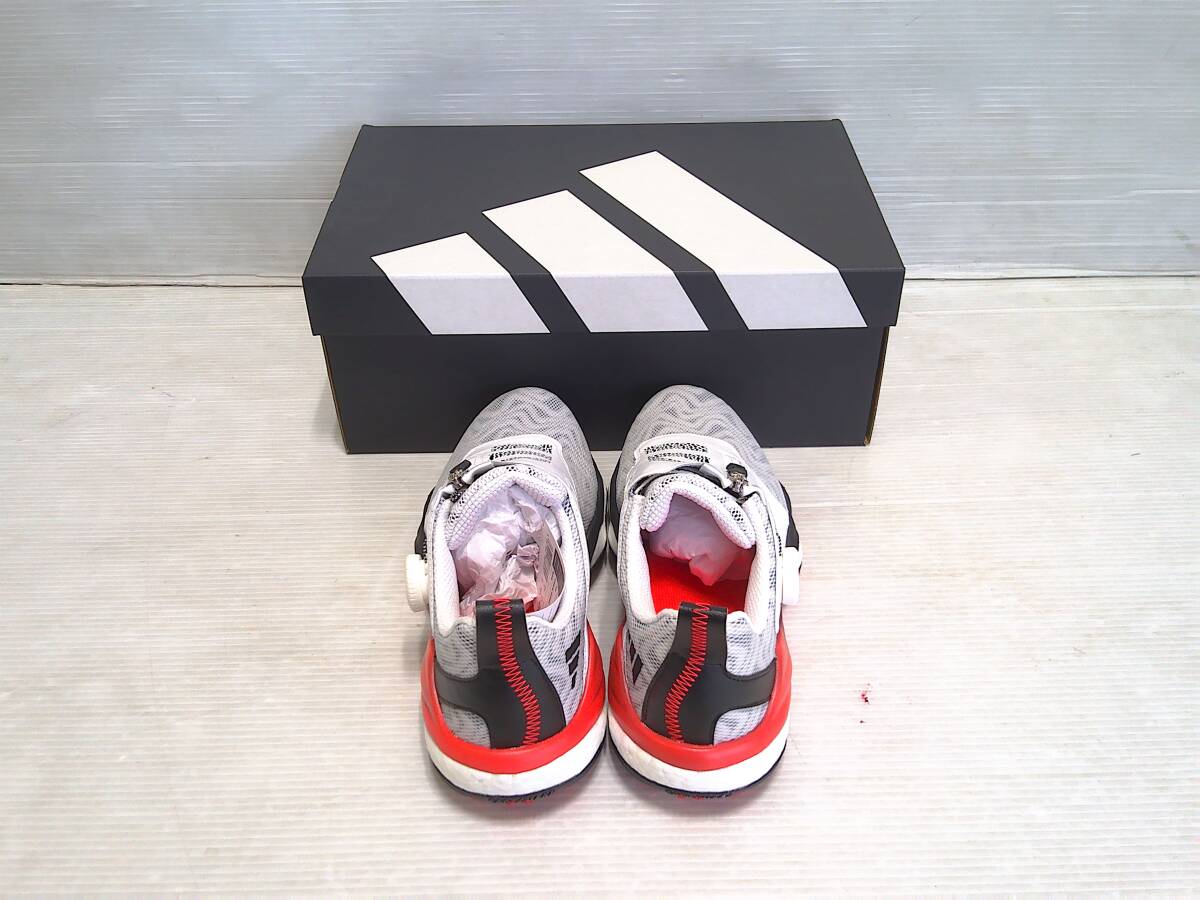 アディダス　ゴルフシューズ　コードカオスBOA 25　IH8444　25.0cm　ホワイト/ブラック/レッド　日本仕様　新品_画像3