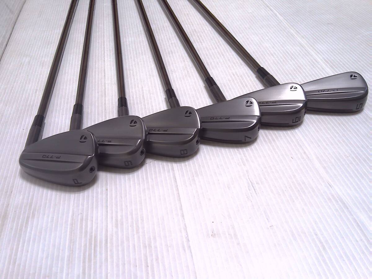 中古 テーラーメイド P770’25 Designer Seriesアイアン #5-P 6本セット N.S.PRO Modus Tour 120 Luxury Black (S) 日本仕様 _画像1