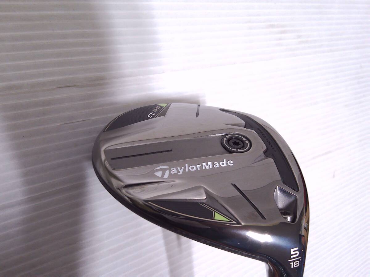 中古　テーラーメイド　Qi35 フェアウェイウッド #5 (18°)　純正Diamana Silver TM55(S)　H/C無し　日本仕様_画像1