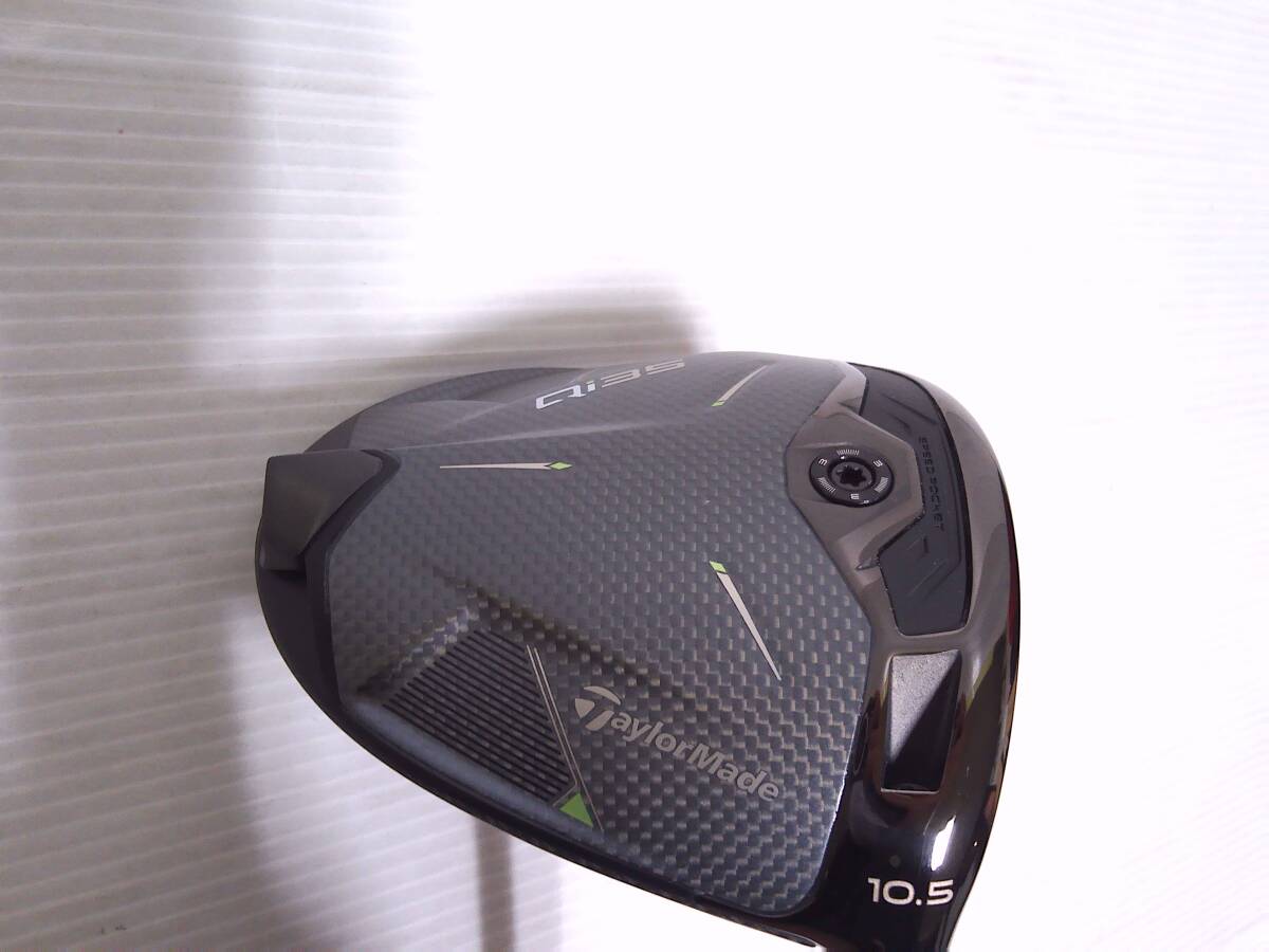 中古　テーラーメイド　Qi35 ドライバー 10.5°　純正Diamana Blue TM50(SR)　H/C無し　日本仕様_画像1