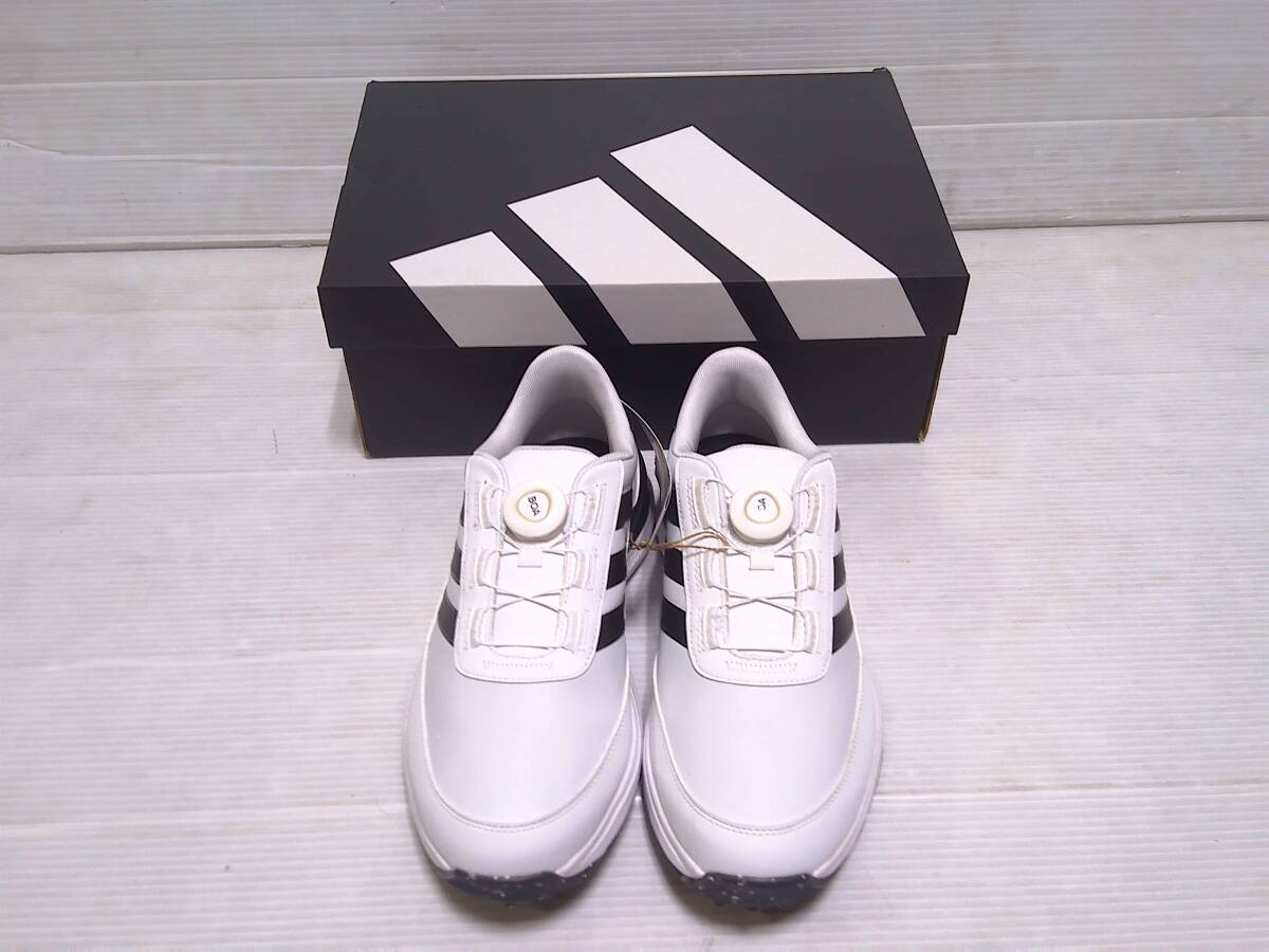 アディダス　ゴルフシューズ　S2G SL BOA 24　IF0286　25.0cm　ホワイト/ブラック/ホワイト　日本仕様　新品_画像1